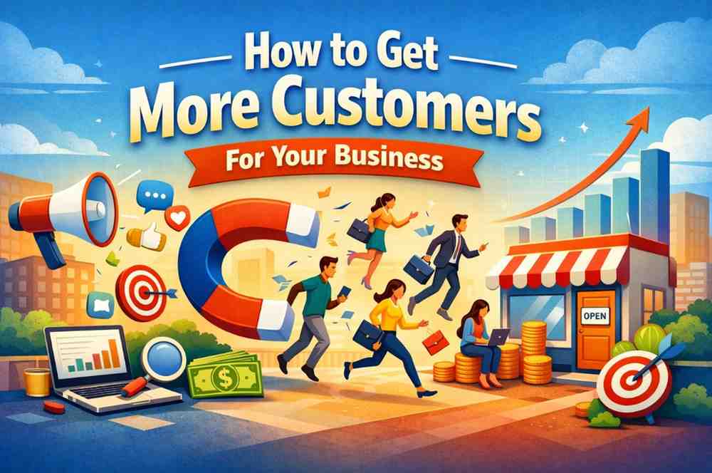 How to Get More Customers For Your Business